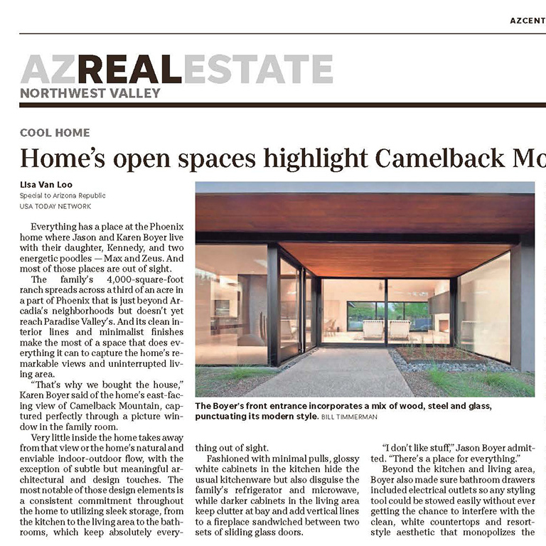AZ Republic – Cool Home Feature